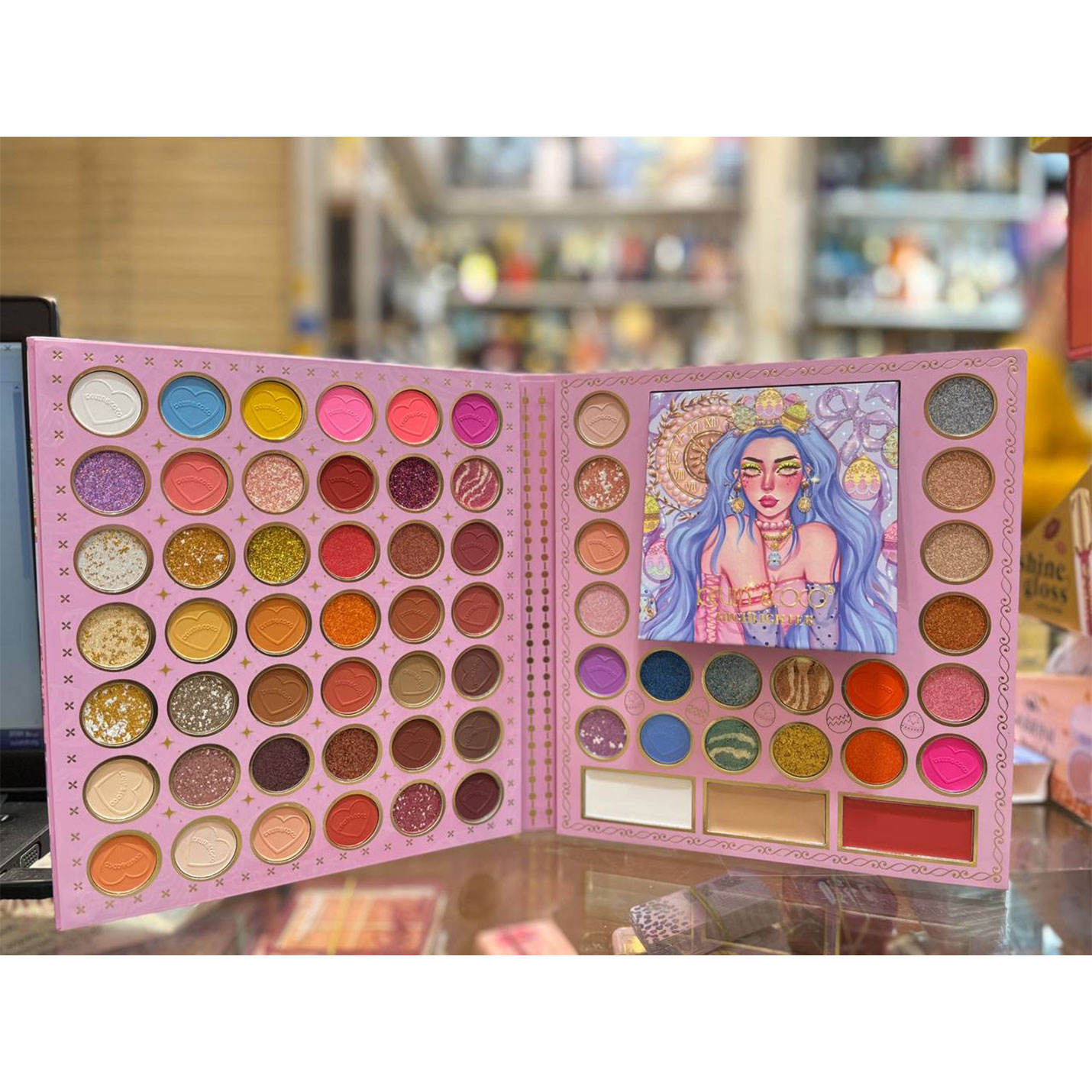 سایه کتابی بزرگ کوین کوکو 69 رنگ