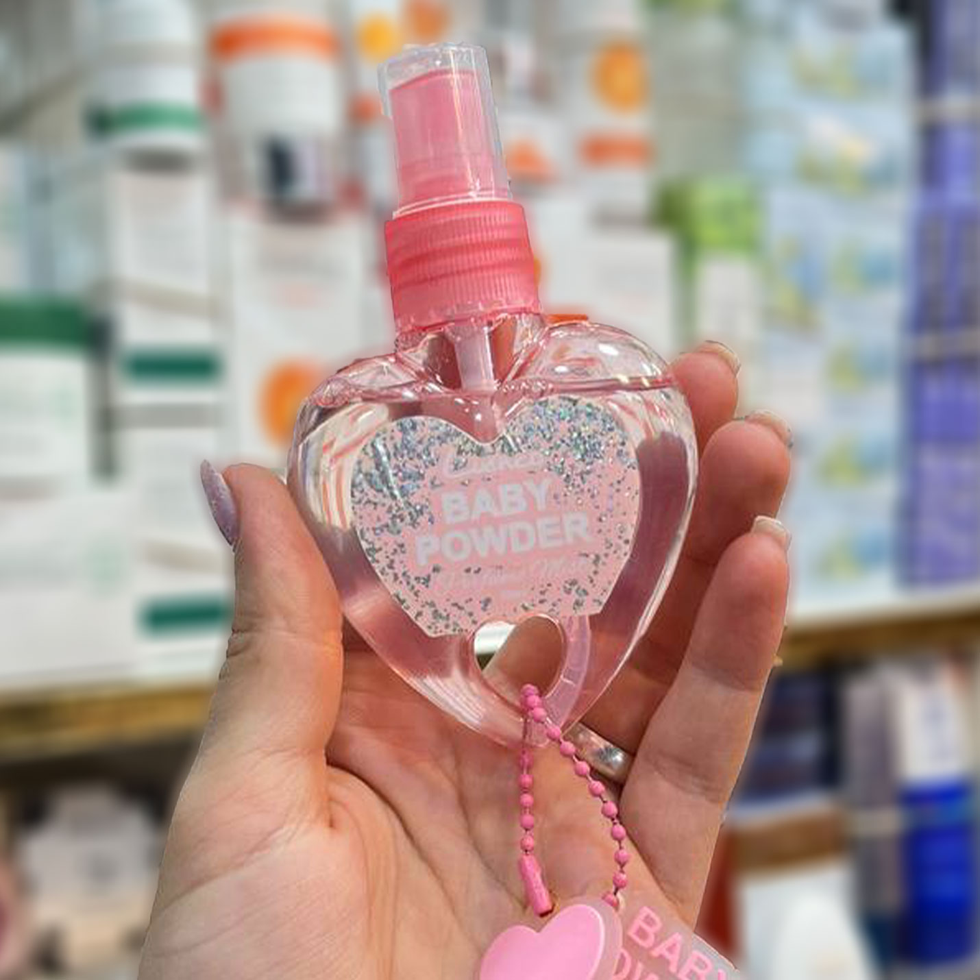 عطر بیکینی لنکو مدل قلبی حجم 50 میلی لیتر