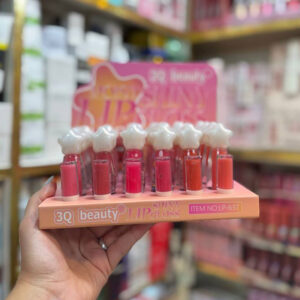 لیپ گلاس ستاره ای تری کیو بیوتی مدل 637 | برق لب شاین 3Q Beauty