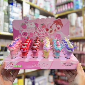 برق لب بستنی گلف گرل مدل Ice Cream Lip Oil