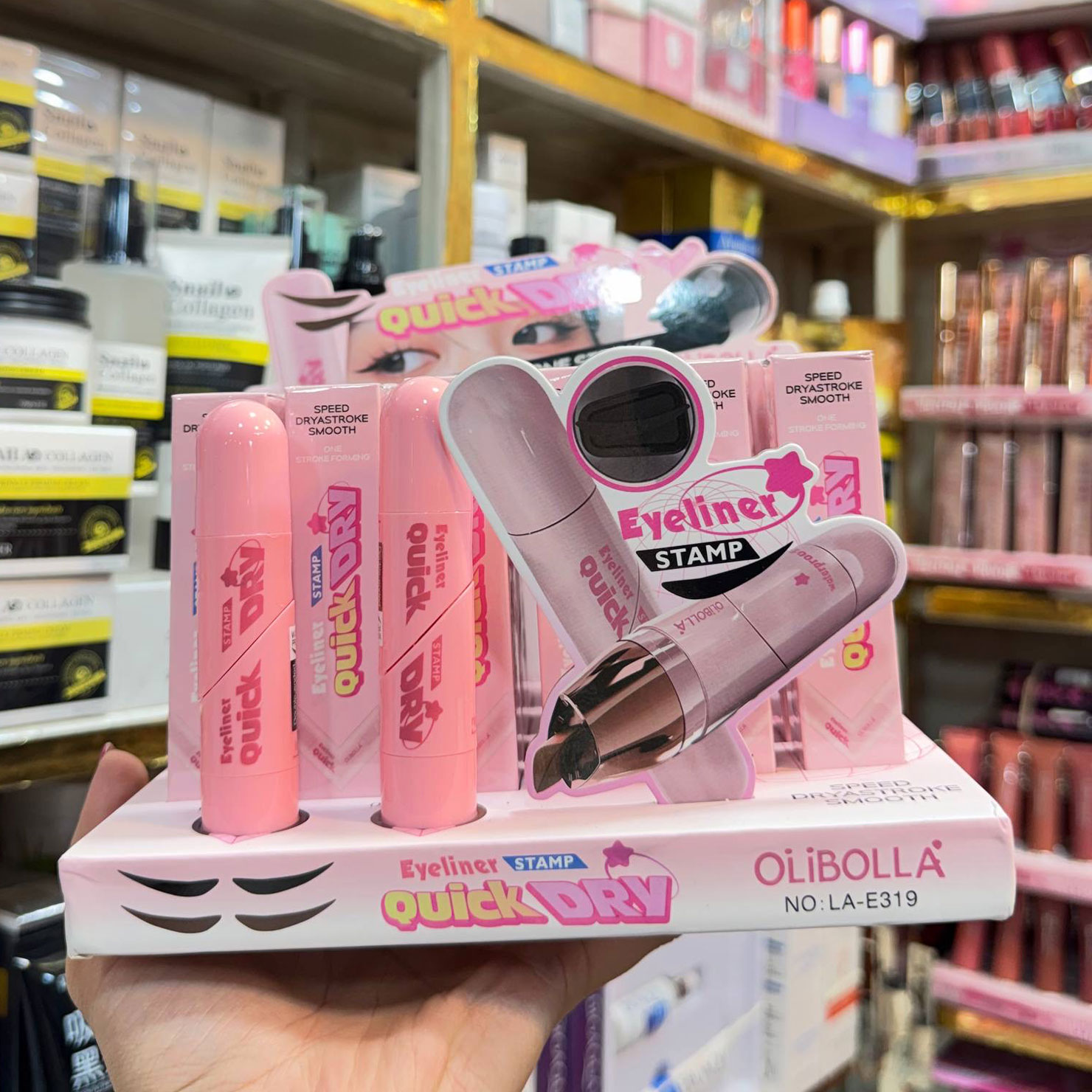 بسته بندی خط چشم OLIBOLLA Eyeliner Stamp تگها